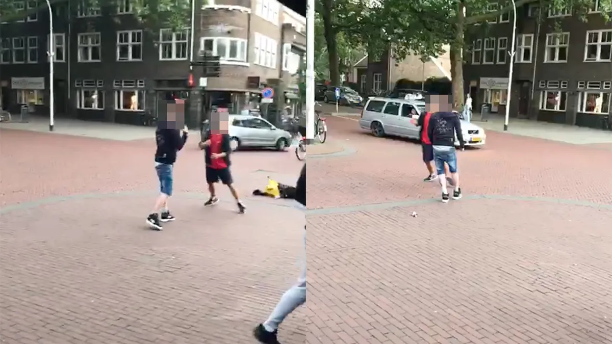 Gezelligheid in Nijmegen waar aantal mensen elkaar even niet zo lief vinden