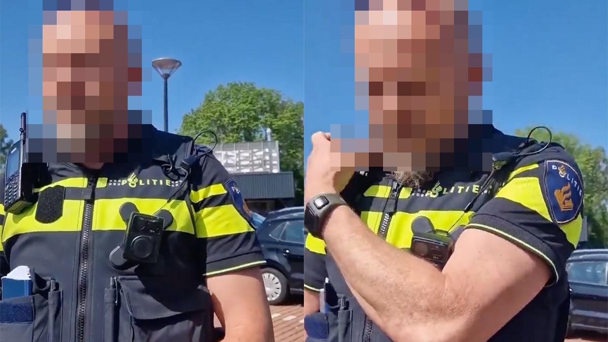 Man wil identiteitsbewijs niet laten zien aan geduldige agent, dus wordt gearresteerd