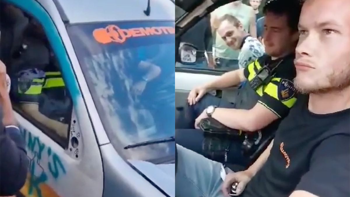 Politieagent krijgt demonstratie van geluid in auto en is voorlopig doof