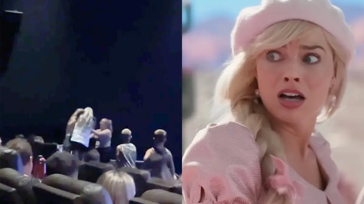 Ruzie tijdens Barbie film in Engelse Maidstone