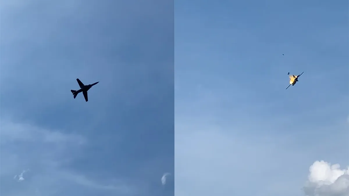 Straaljager crasht tijdens Amerikaanse airshow in Michigan