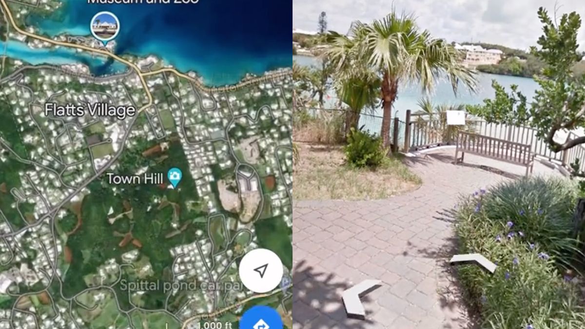 Wait what: Google Maps toont UFO vanaf Bermuda-eiland