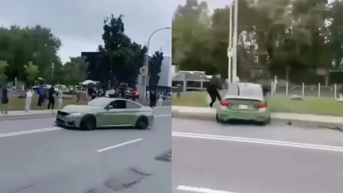 BMW-rijder maakt twee slachtoffers tijdens Cars & Coffee in Montreal