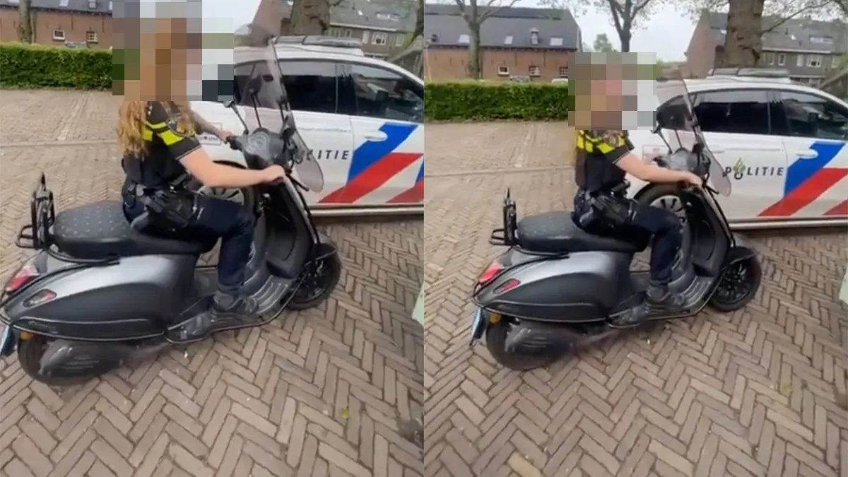 Don Juan doet typische versierpoging als zijn scooter door agente in beslag wordt genomen