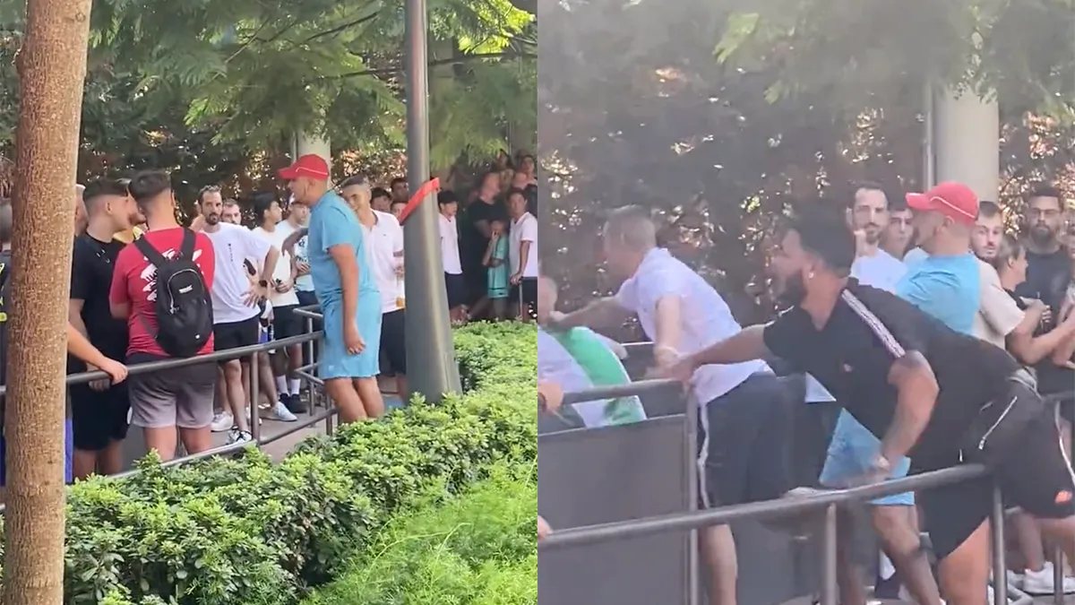 Gezellig matten in wachtrij voor hoogste en snelste achtbaan van Europa in PortAventura World
