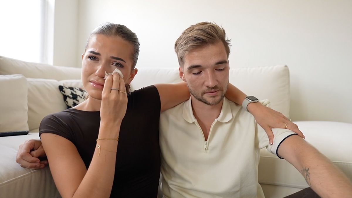 Gio Latooy en Jade Anna maken in emotionele video weer bekend dat ze uit elkaar zijn