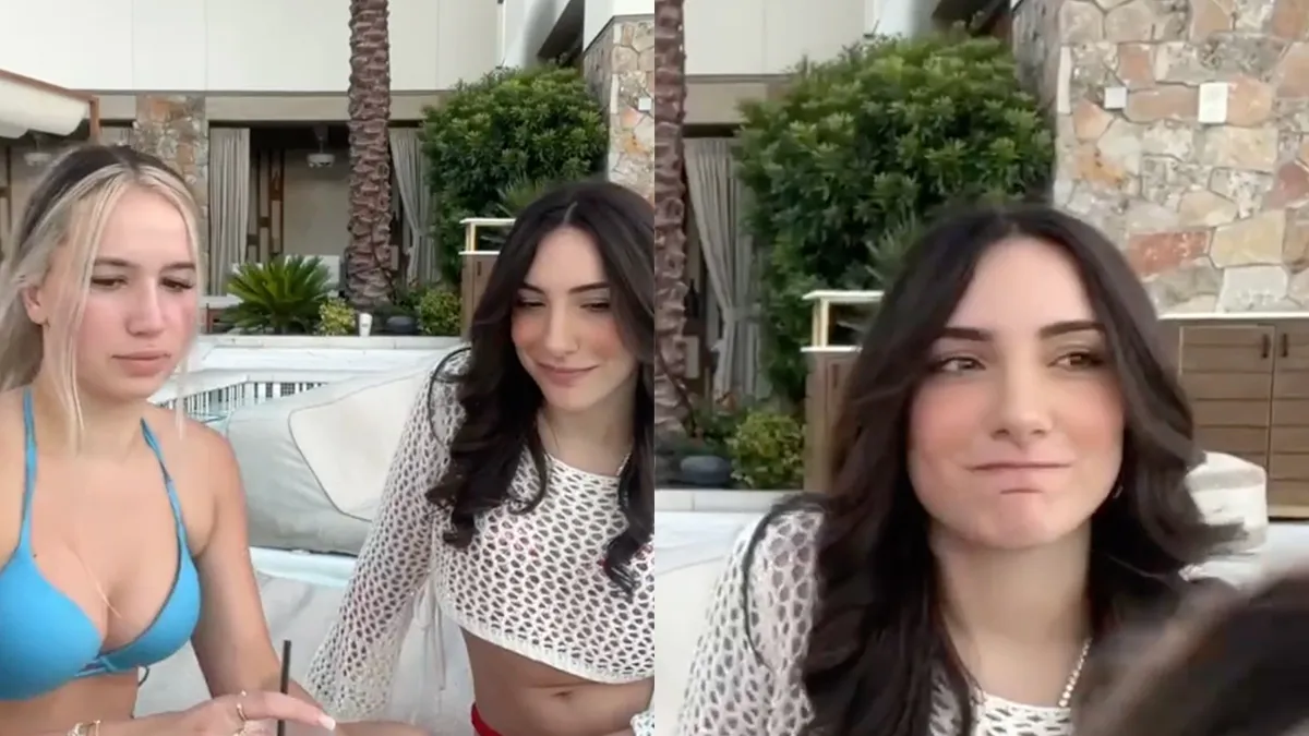 Lekker, Nadia heeft een mooi uitzicht op Azra