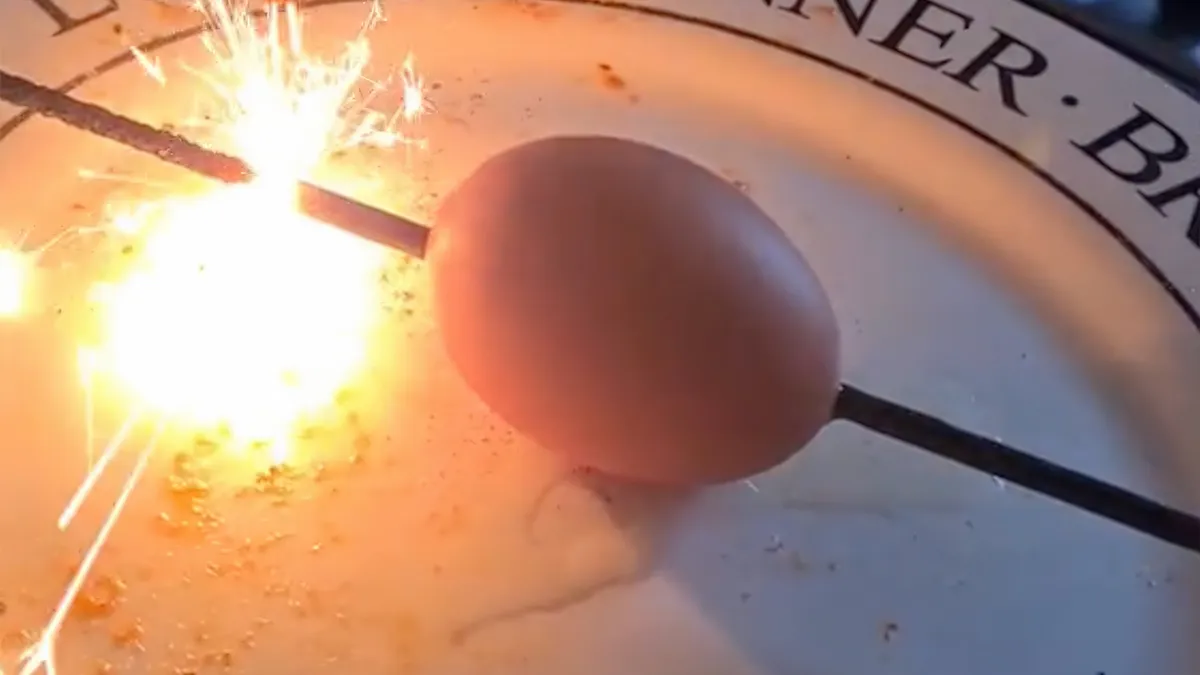 Leve de wetenschap: experiment met een sterretje en een ei