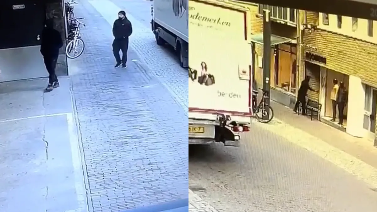 thumb vk overvallers van kledingwinkel in heerlen staan goed op beeld
