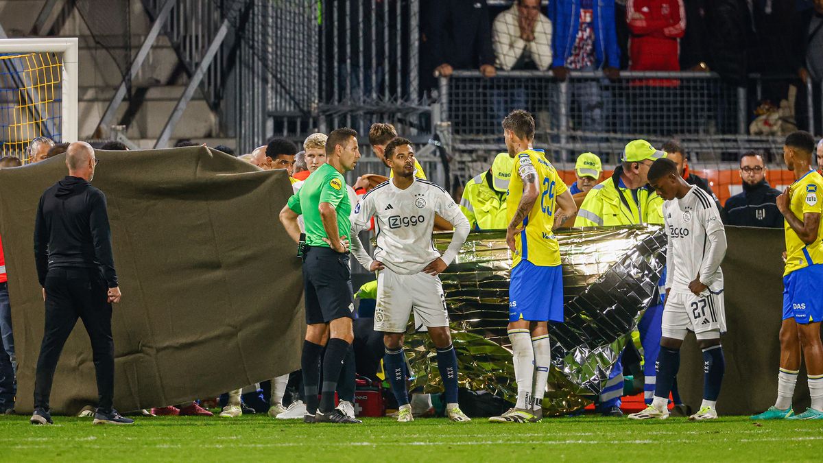 RKC-Ajax definitief gestaakt na ernstige medische situatie met doelman Etienne Vaessen