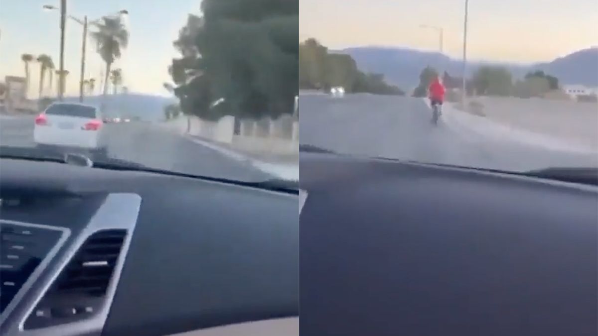 Video laat zien hoe 17-jarige automobilist expres gepensioneerde man aanrijdt in Las Vegas