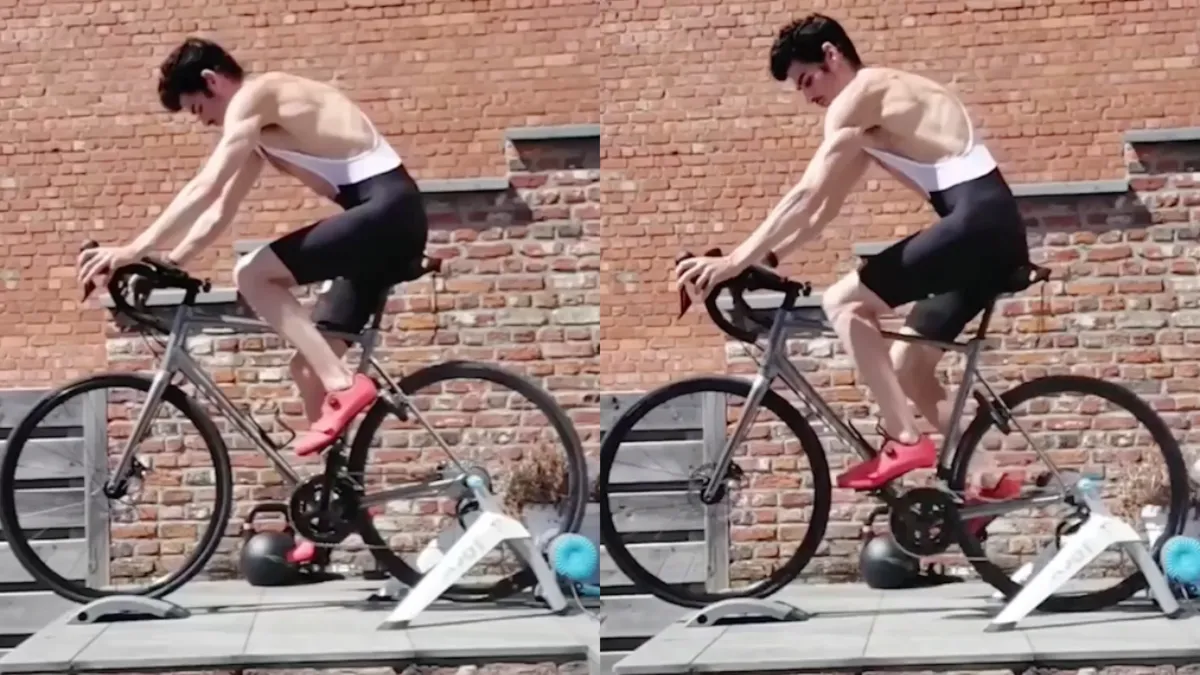 Wielrenner laat zien dat het ook anders kan