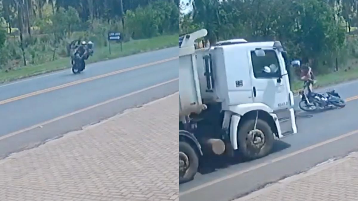 Braziliaanse amateur stuntman maakt klapper die heel veel slechter uit had kunnen pakken