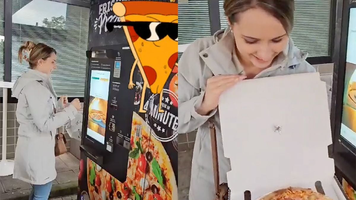 Heb je een verse pizza uit een automaat en ook een nieuw huisdier