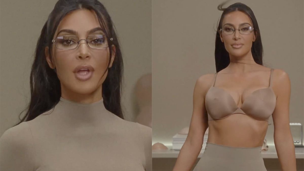 Kim Kardashian zorgt met nieuwe bh dat vrouwen het altijd koud hebben