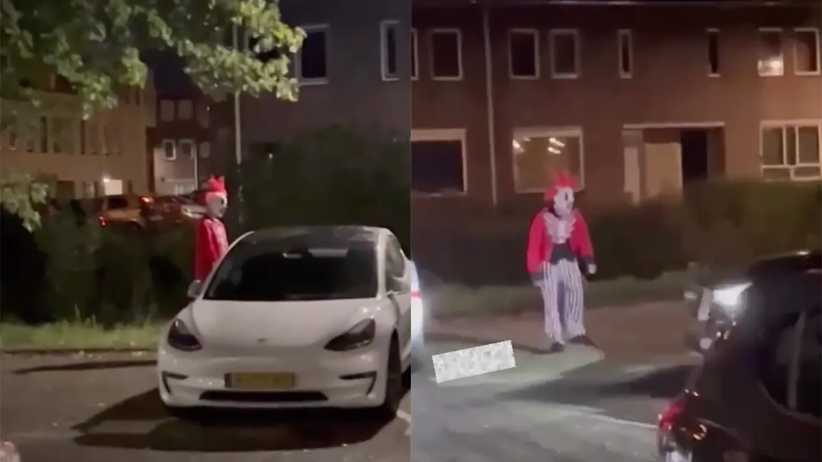 thumb vk mensen in amersfoort opgelet er loopt een enge clown rond die mensen laat schrikken