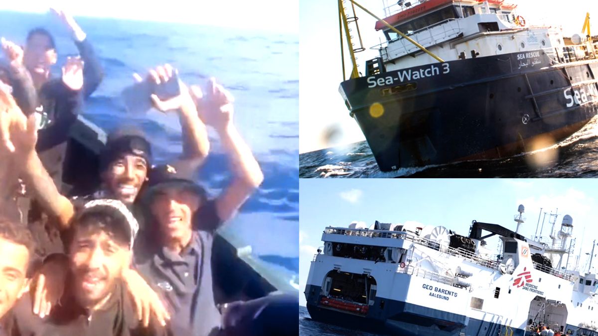 Thierry Baudet laat zien dat migranten reddingsschepen eigenlijk veerdiensten zijn