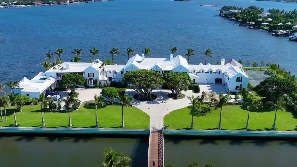 Kleine 200 miljoen euro voor een eigen eiland in Palm Beach, Florida