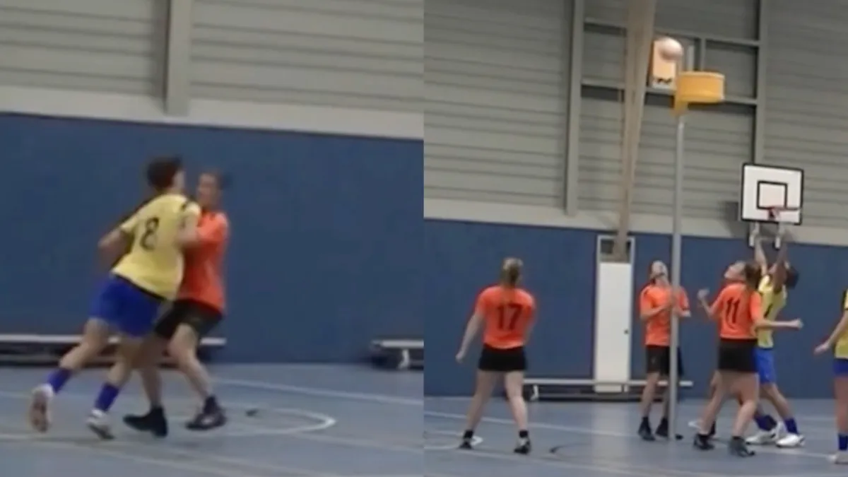 thumb korfbal puntje pikken