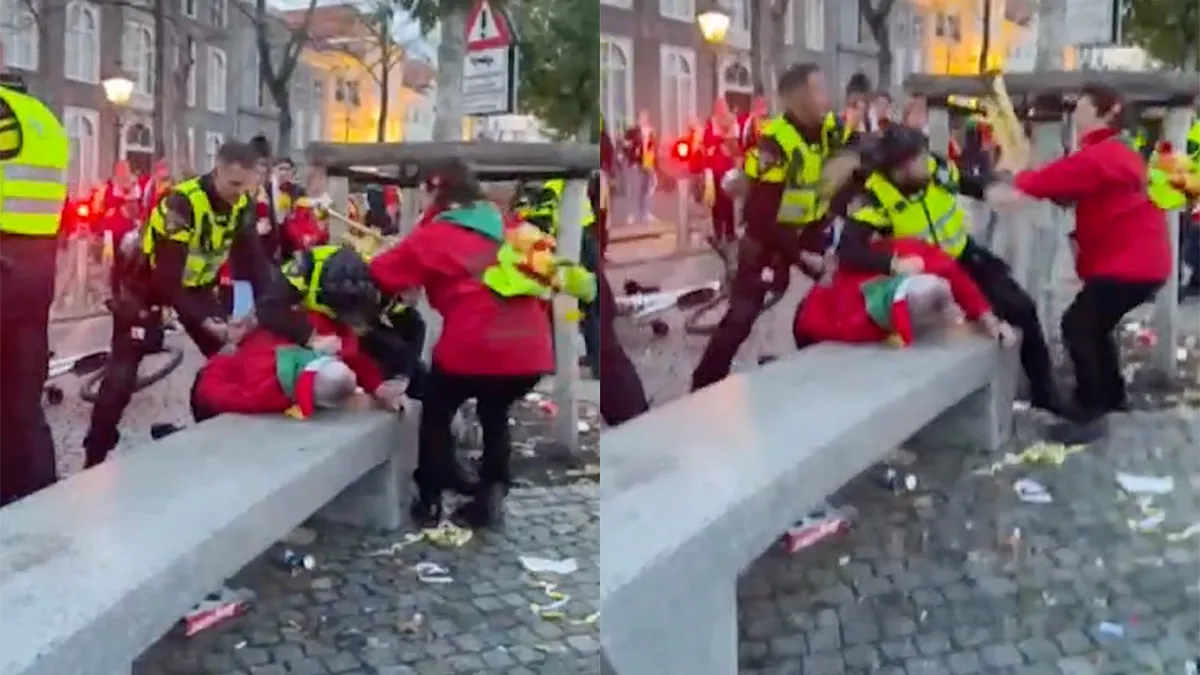 thumb vk met trompet slaande vrouw in oeteldonk heeft eigen carnavalsnummer trompet op mn kop