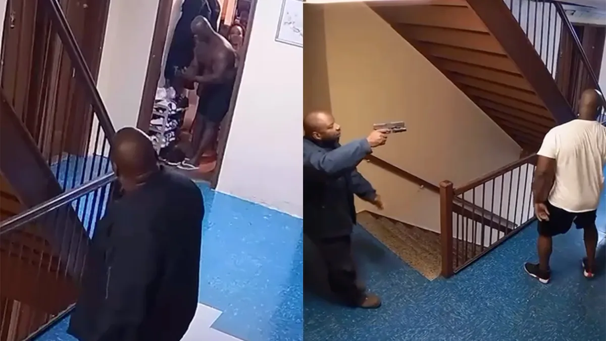 thumb vk moorden in appartementencomplex new york vastgelegd door bewakingscamera