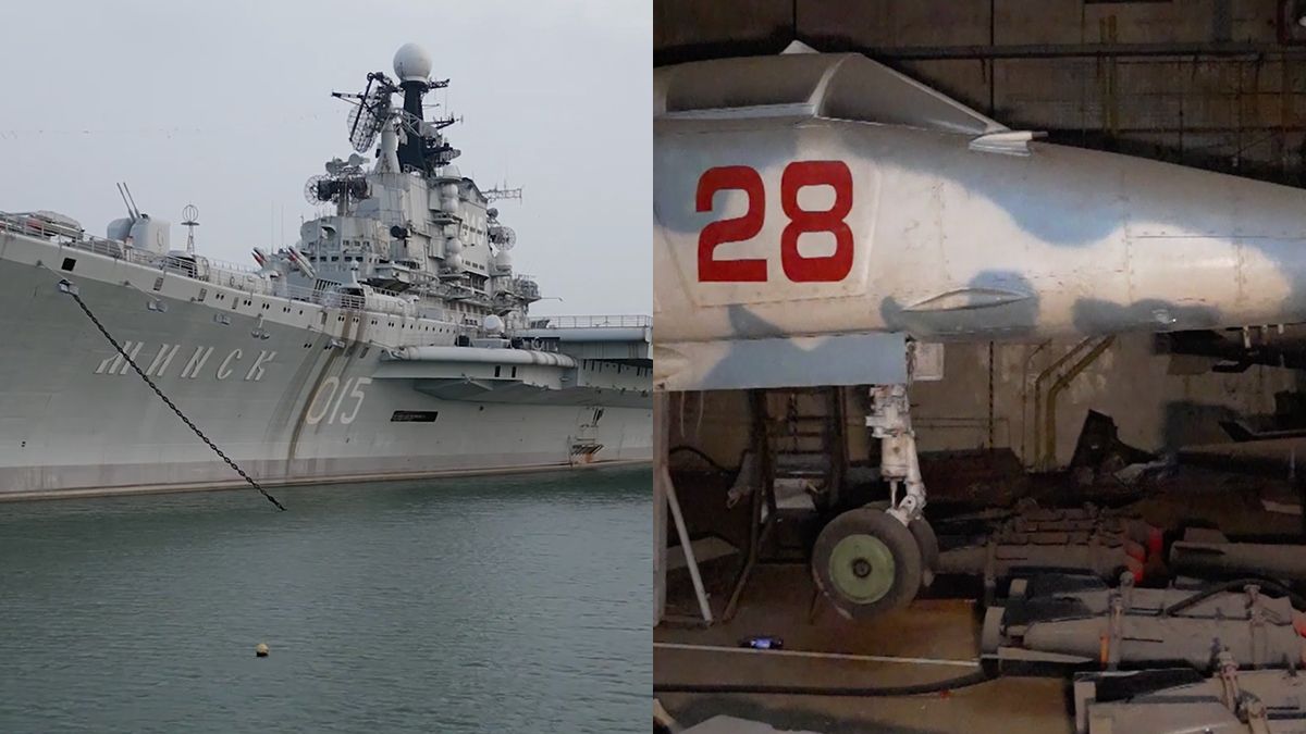 Nederlandse avonturier bezoekt zijn meest bizarre verlaten locatie ooit: Sovjet vliegdekschip