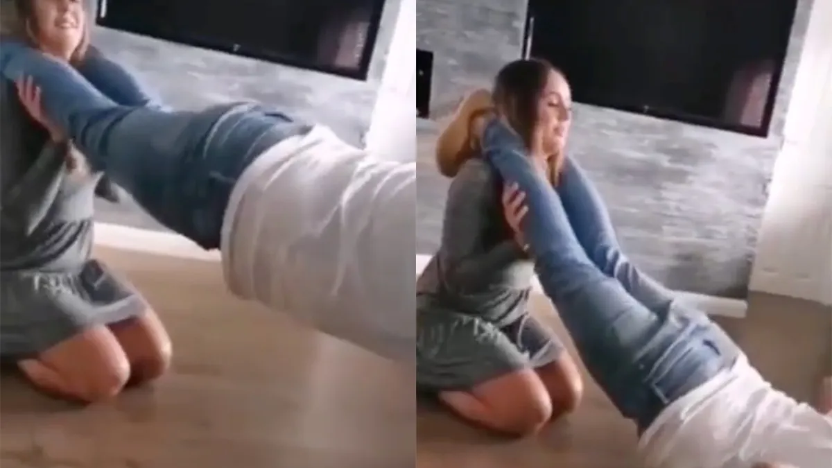 thumb vk vriendje haalt geintje uit bij vriendin nu mag ie op de bank slapen