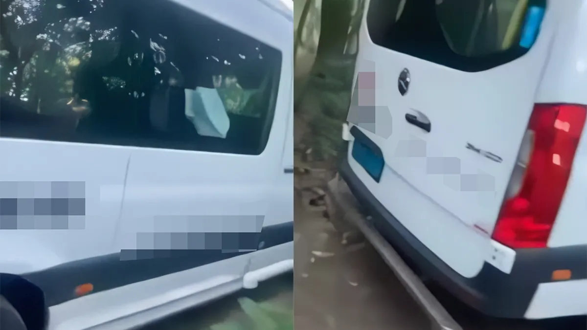 thumb vk wtf chauffeur van zorgvervoer busje betrapt met klant