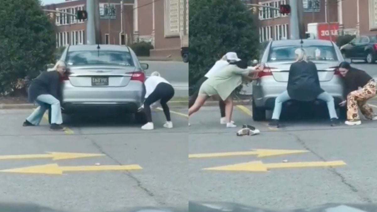 Dames denken prima oplossing te hebben tegen belabberde parkeer actie