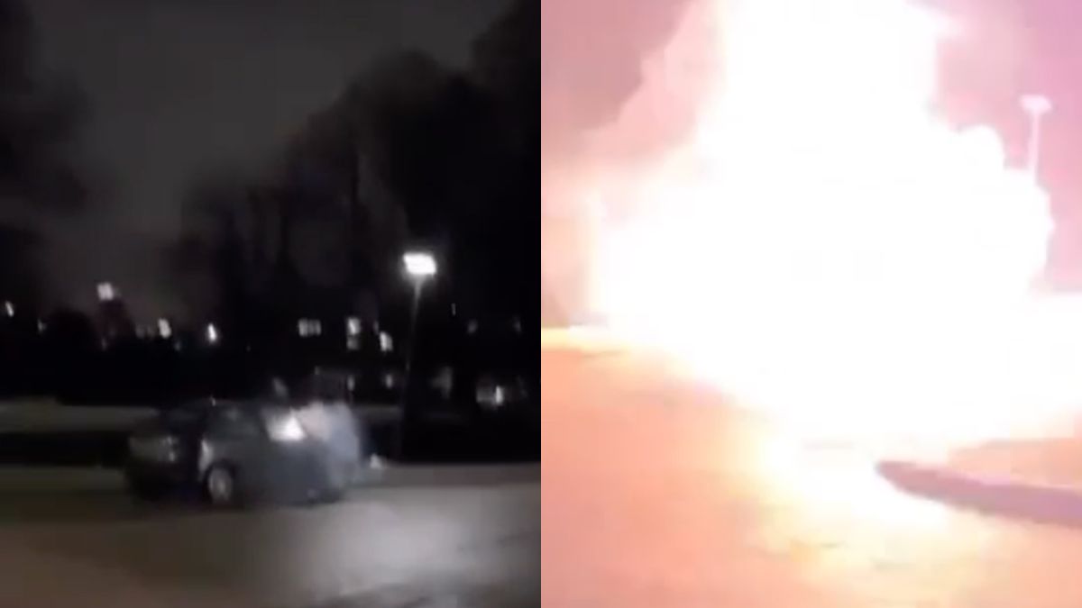 Auto in de fik in Leidschendam lijkt wraakactie door opgedoken video