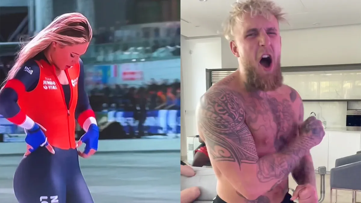 thumb vk jake paul juicht voor winst vriendin jutta leerdam bij wk