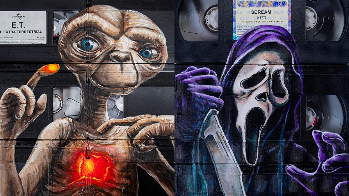 thumb vk wesley voorziet oude vhs banden van hele coole kunst