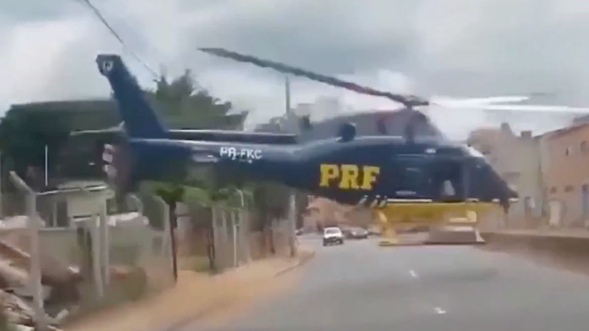 Braziliaanse politiehelikopter maakt noodlanding in Belo Horizonte