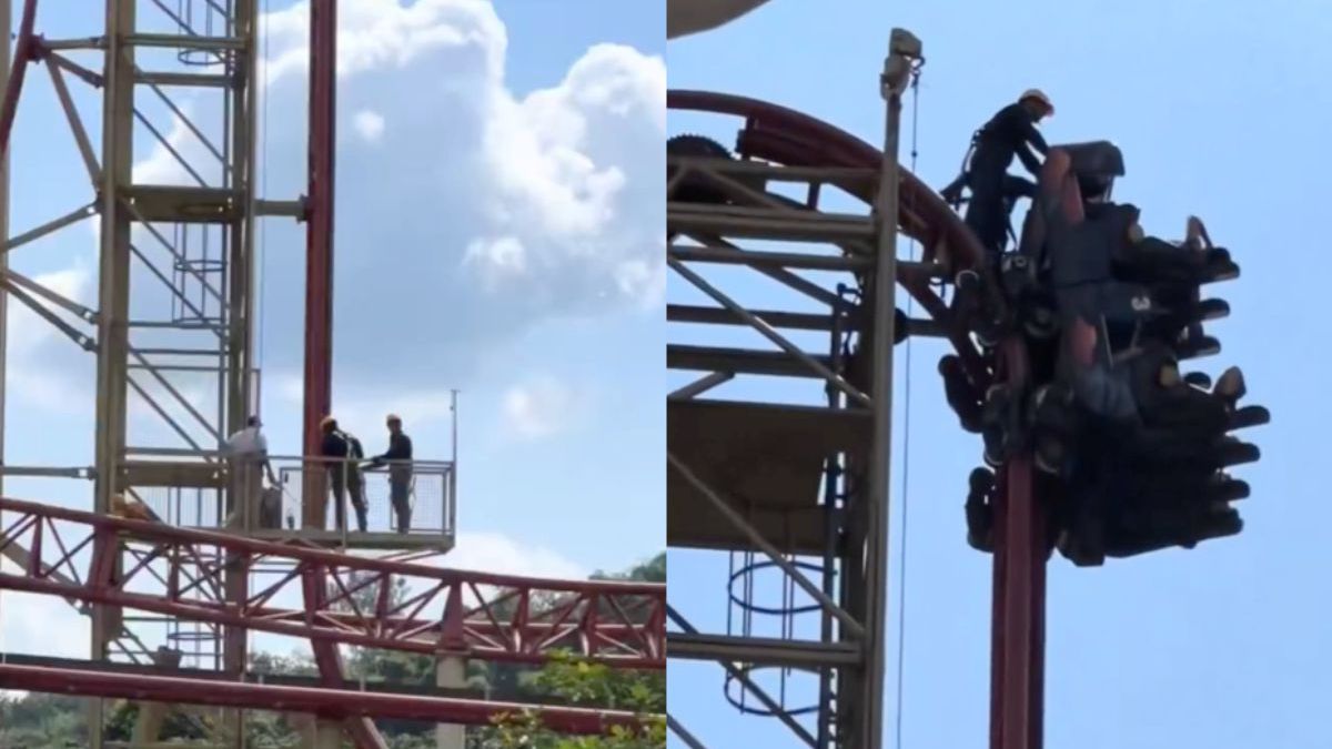 Achtbaan in Parque del Café duurt vooral lang en oogt wat saai