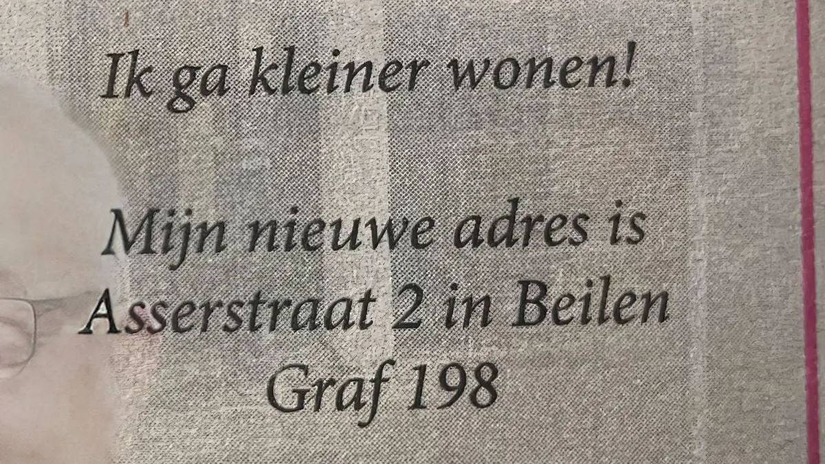 thumb vk bertus is kleiner gaan wonen maar gaat na zijn dood flink viraal