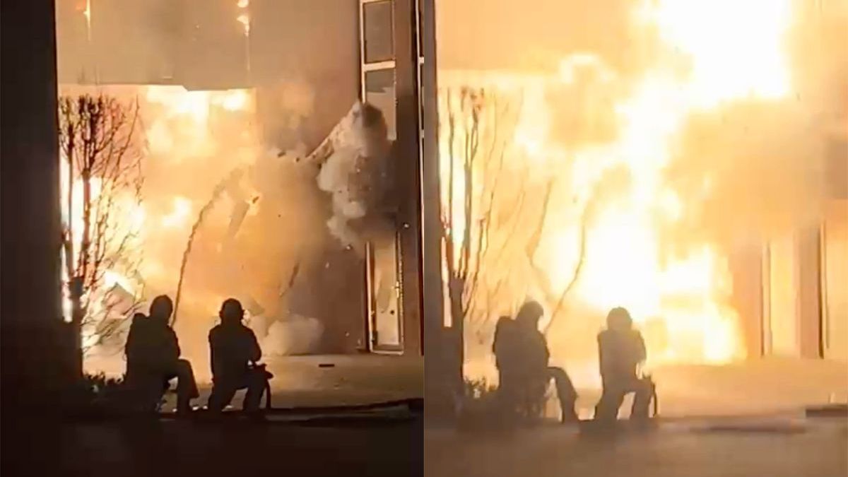 Explosie bij brand bedrijfspand in Lieshout