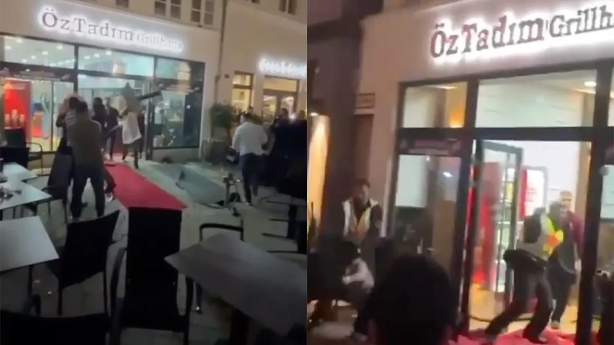 thumb vk ondertussen in het duitse oldenburg mensen gezellig met elkaar op de vuist bij kebabshop