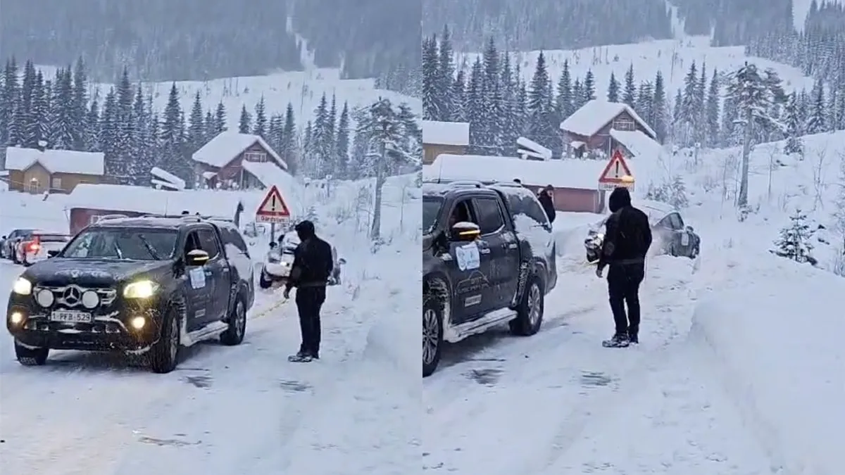 thumb vk porsche zit vast in de sneeuw tijdens scandic run
