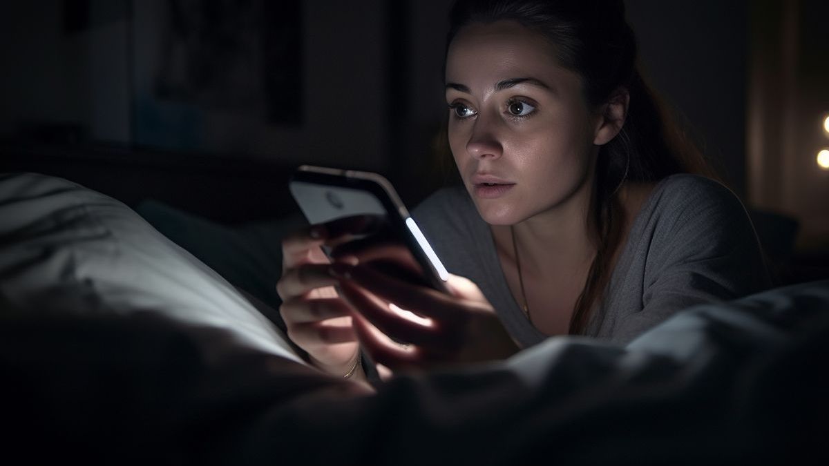 Vrouw heeft geslaagde Tinder-date gehad, maar krijgt midden in de nacht vreemde berichten