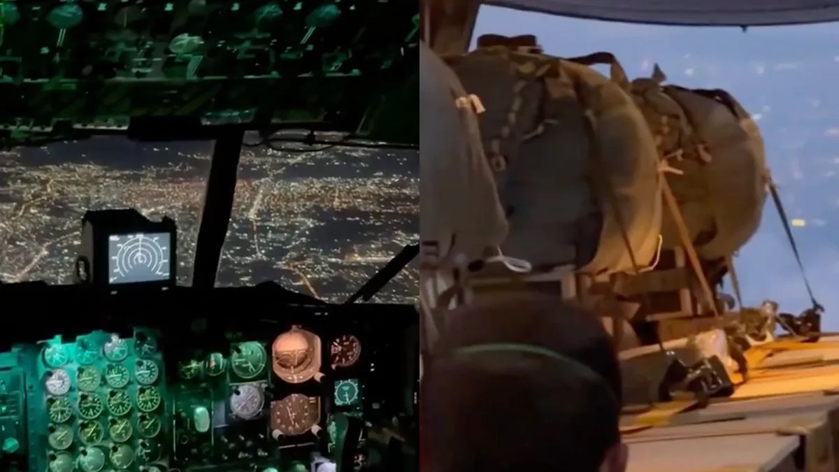 thumb vk nederlandse luchtmacht voert eerste luchtdropping hulpgoederen boven gaza uit