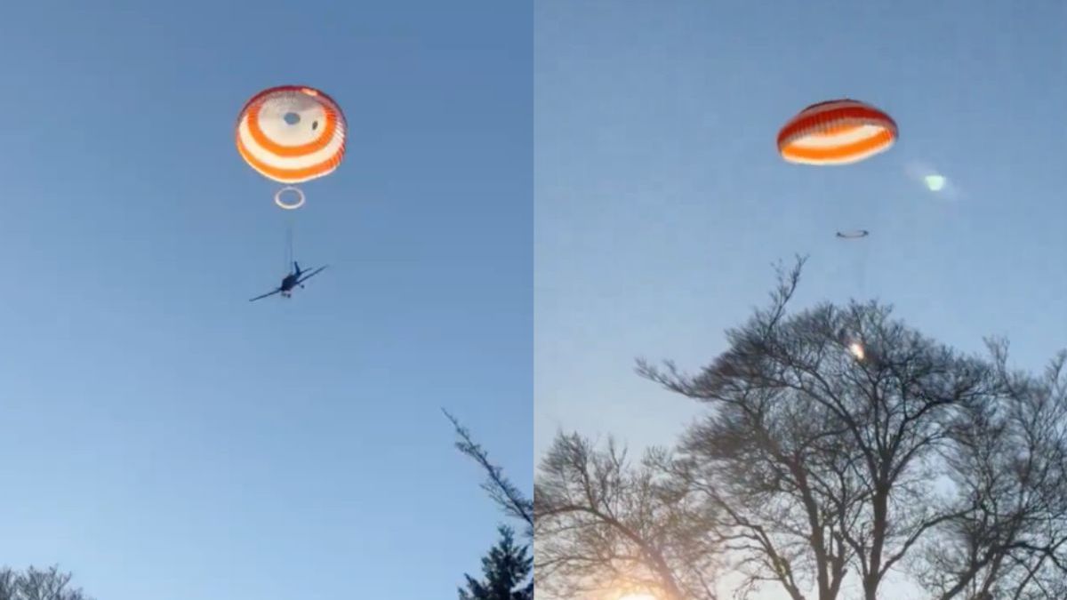 Twee mannen overleefden crash door noodparachute van sportvliegtuig