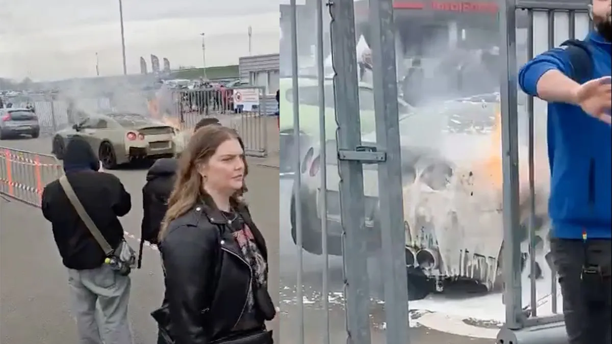 thumb vk brand verwoest peperdure nissan gtr op evenement hart voor autos