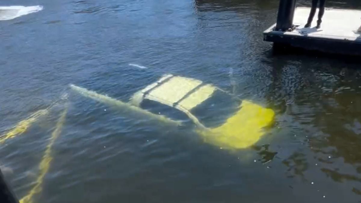 Zelfs een boot te water laten kan niet normaal in Florida