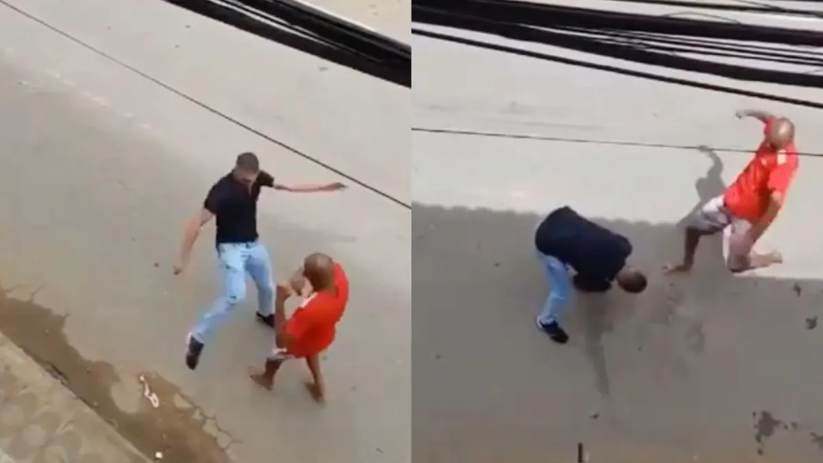 thumb leg een vetertje in de knoop