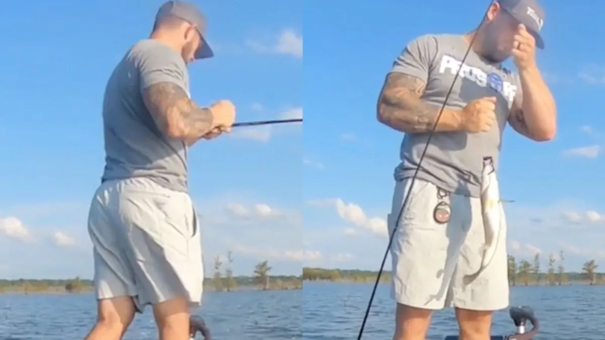 thumb visser krijgt tikkie