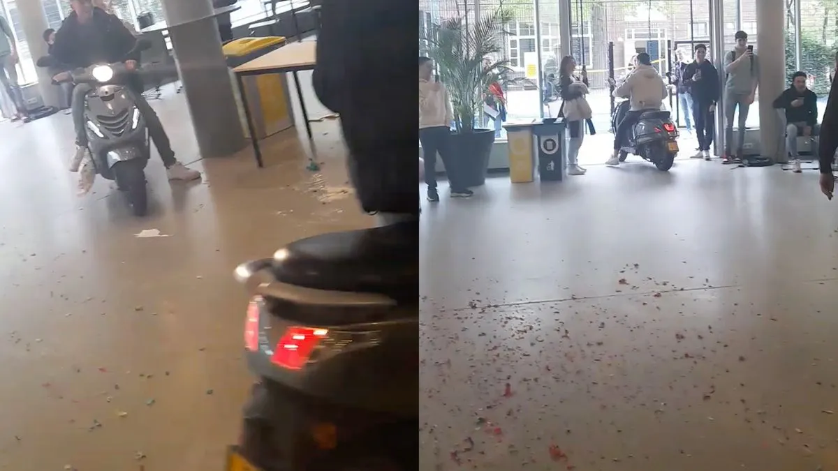 thumb vk boys moeten nog veel leren want denken dat met brommers door school rijden examenstunt is