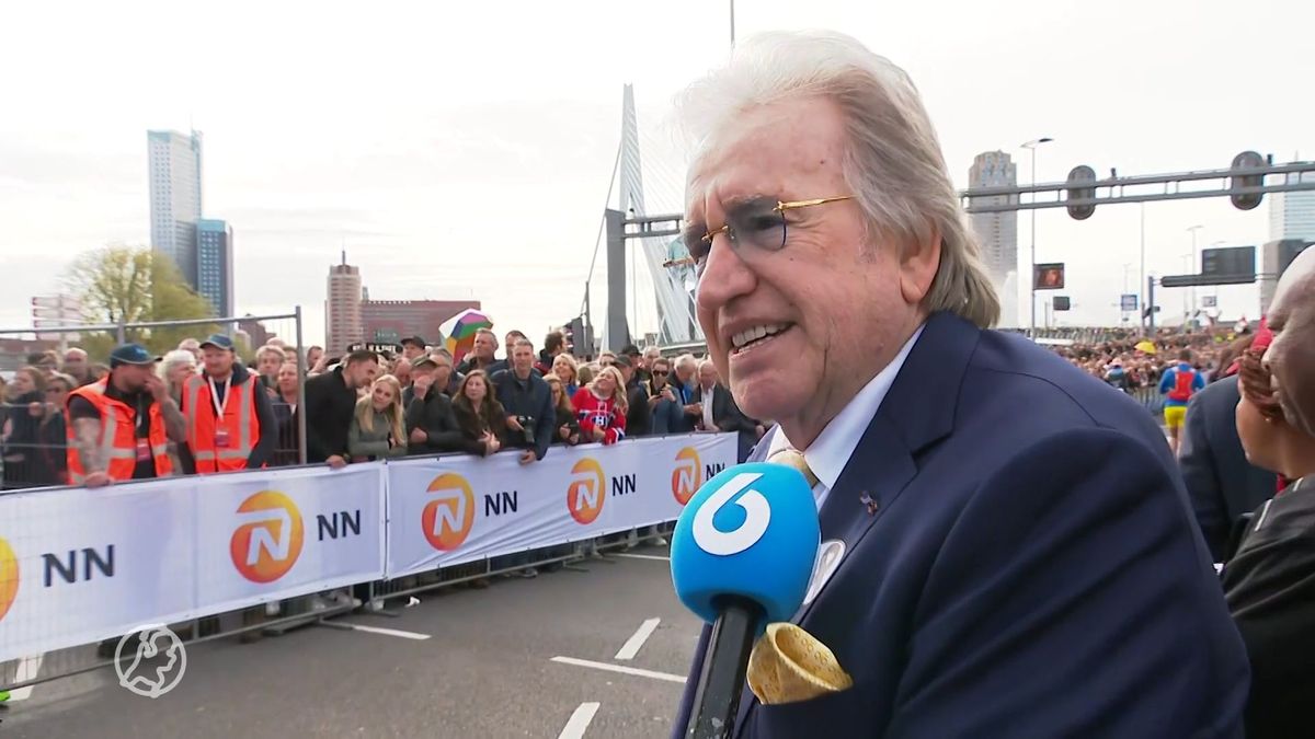Emotionele Lee Towers zingt laatste keer 'You'll Never Walk Alone' bij marathon Rotterdam