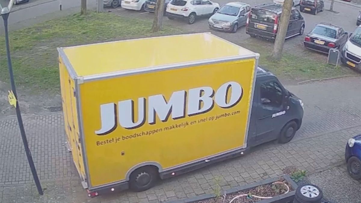 Hey chauffeur van de Jumbo, boem is ho he!