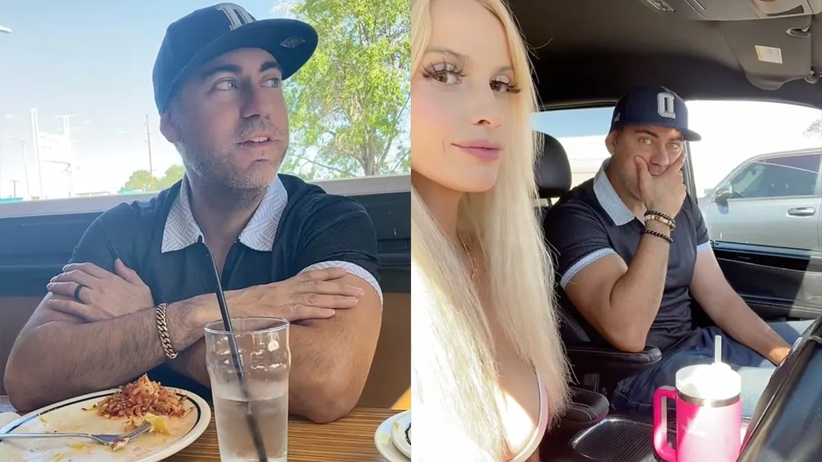 thumb vk vrouw in restaurant is piswoest omdat serveerster flirt met haar man