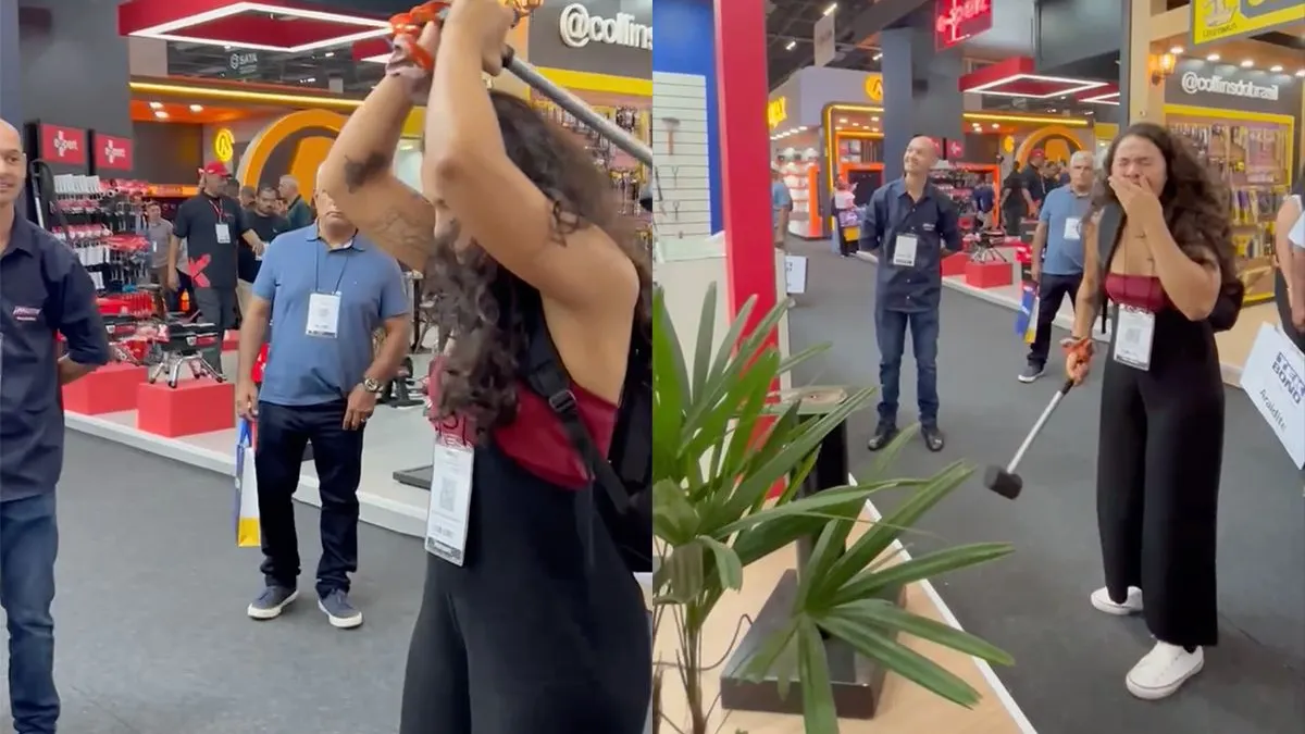 thumb vk vrouw kan naar tandarts na spelletje kop van jut